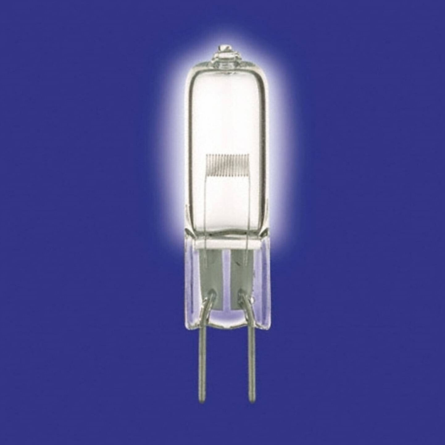 Osram Halogen-HLX-Lampe G6.35 W/O Reflector 150W 24V 6000 Lm Blau