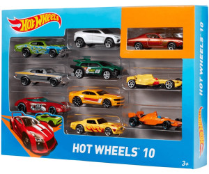 hot wheels coffret 10 voitures