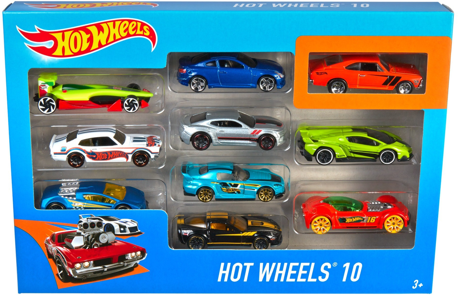 Soldes Hot Wheels Coffret 20 véhicules (H7045) 2024 au meilleur