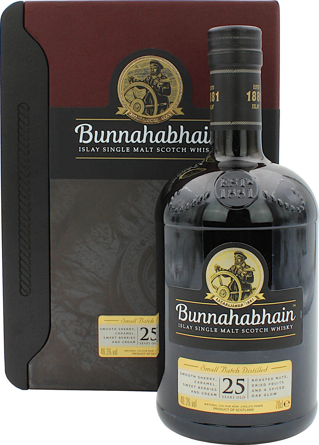 Bunnahabhain 25 Years Single Islay Malt Scotch Whisky 0,7l