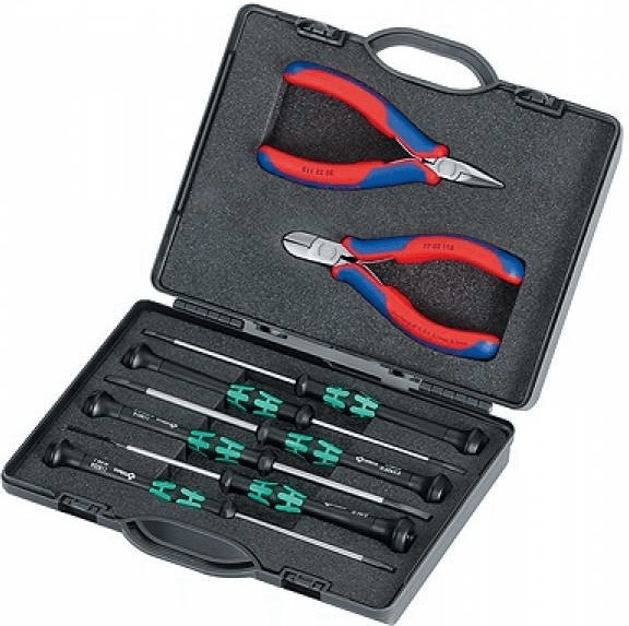 Photos - Tool Box KNIPEX Case for Electronics Pliers  (00 20 18)