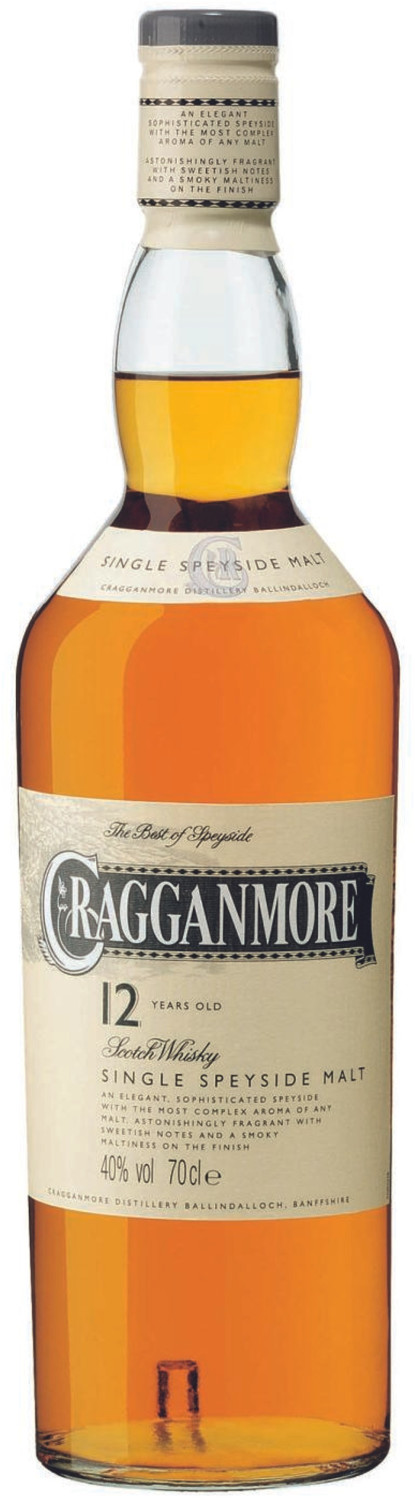 Cragganmore 12 ans 0,7 L 40 %
