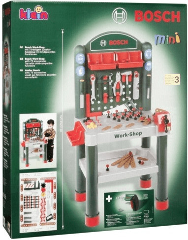 Soldes klein toys Établi Bosch avec accessoires (8320) 2024 au