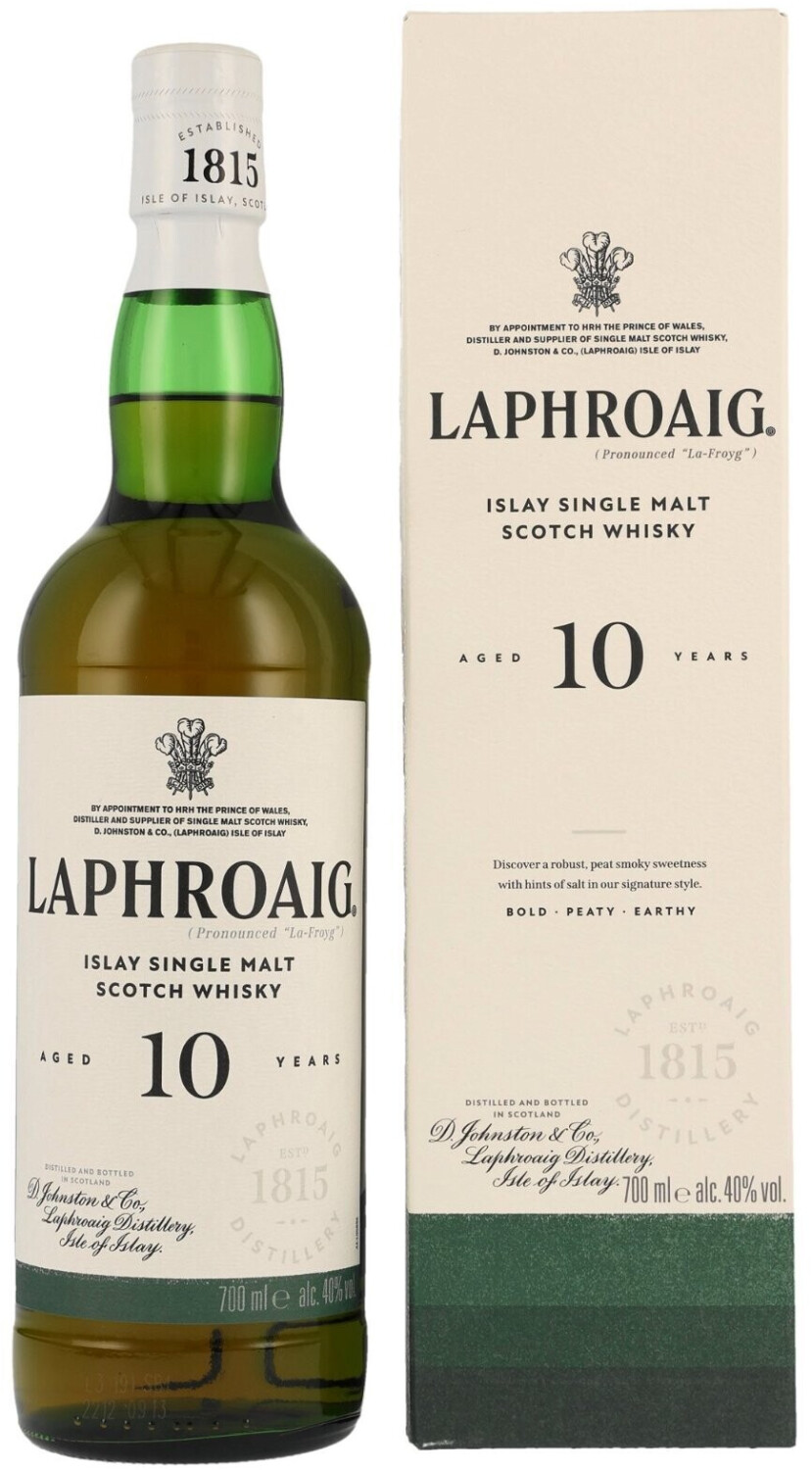 Laphroaig 10 Jahre 0,7l € 32,73 40% 2024 Preise) bei (Januar Preisvergleich | ab