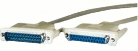 Roline RS232 DB25(M)/DB25(F) 6m