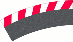 Carrera Bordures extérieures pour virages 1/30