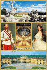 Piatnik Carte postale de Schönbrunn, Autriche