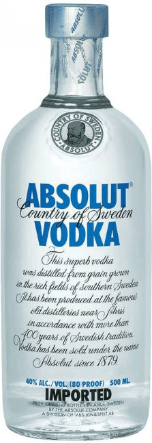 Absolut 0,5 L 40 %
