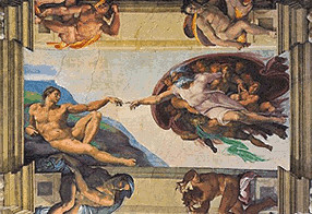 Clementoni Michelangelo - The Creation of Man (1000 pieces)
