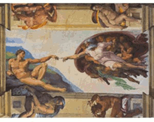 Clementoni Michelangelo - The Creation of Man (6000 pieces)