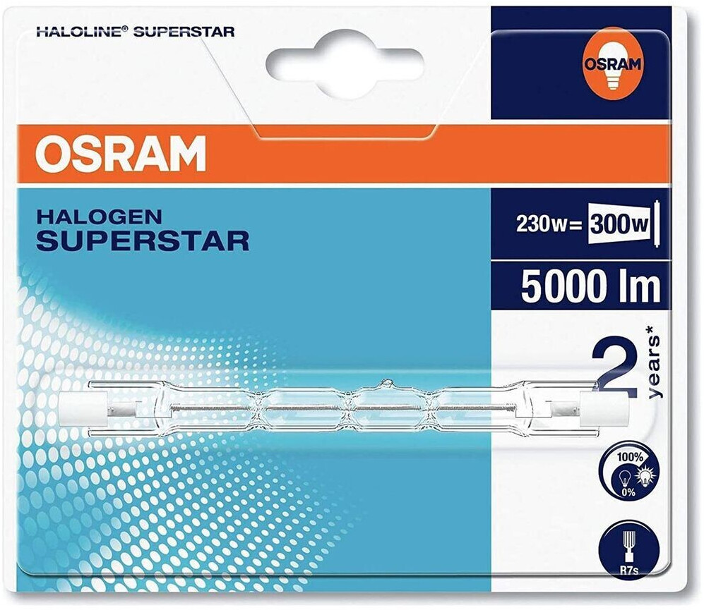 OSRAM ECO 230W (=300W) R7s 114mm - Découvrez Ampoules Halogènes