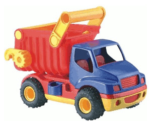 WADER Construck Muldenkipper grün Spielzeugauto Baufahrzeug Sandkastenspielzeug 