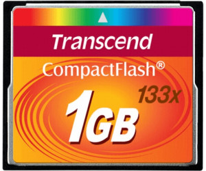 TRANSCEND 32GB CFKarte 133x CompactFlash mit MLC Chips # TS32GCF133
