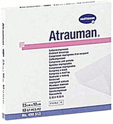 Hartmann Atrauman AG 10 x 10 cm Steril Kompressen (10 Stk.)