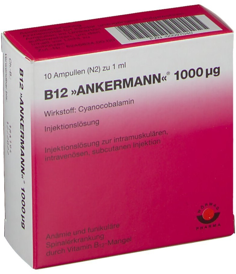 Vitamin B12 ANKERMANN SAVINGS SET UK