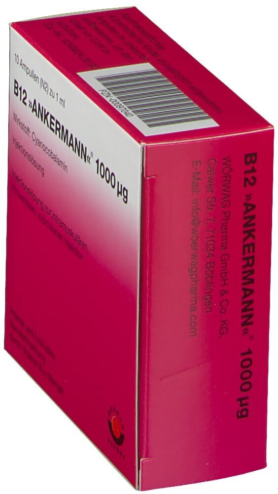 B12 Ankermann 1000 µg (10 x 1 ml) ab € 5,14