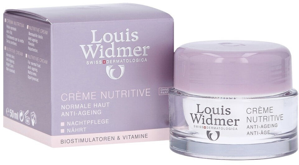 Louis Widmer Crème Nutritive non parfumée (50 ml)