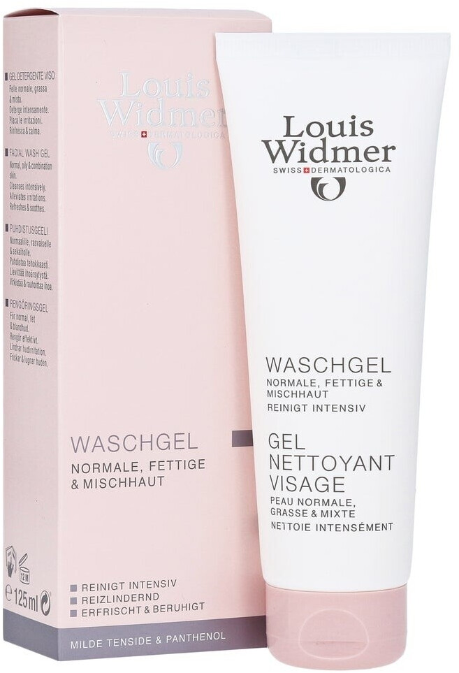 Louis Widmer Gel nettoyant légèrement parfumé (125 ml)