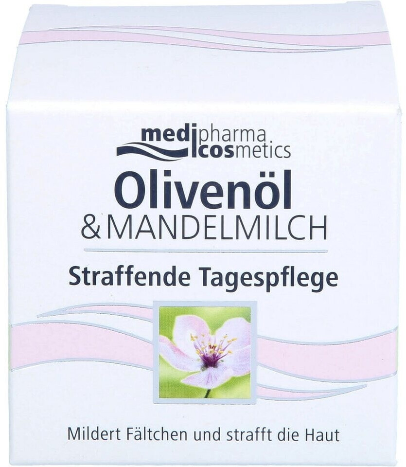 Medipharma Soin de jour raffermissant à l'huile d'olive et lait d'amande (50 ml)