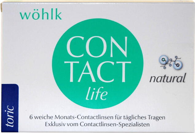 Wöhlk Contact Life Toric (6 lentilles)
