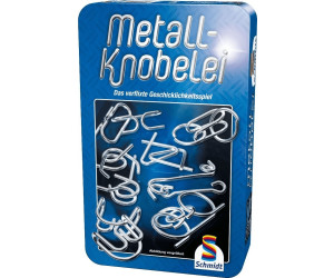 Schmidt Spiele Metall-Knobelei BMM Metalldose Knobeln Denkspiel Kinder 