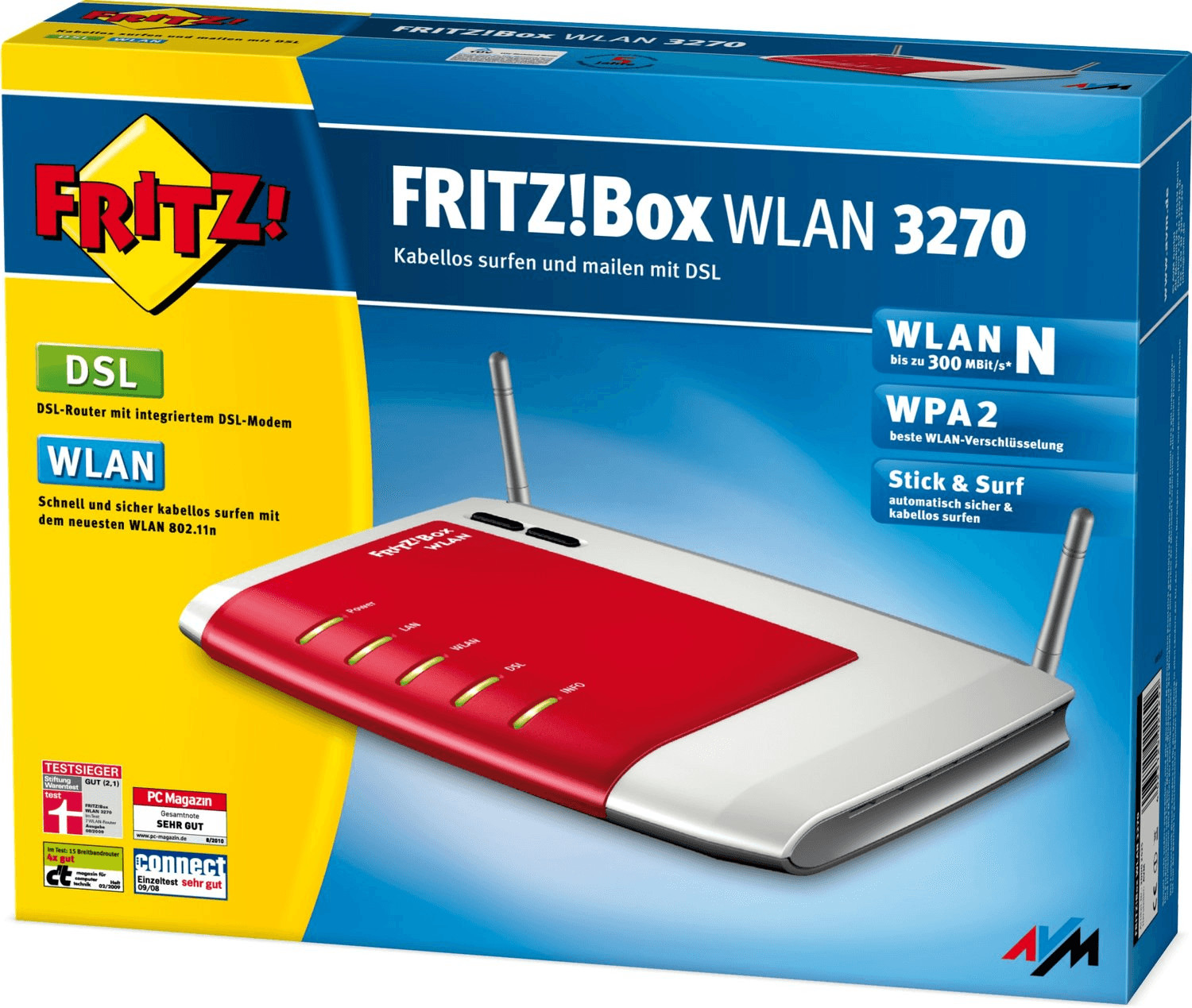 fritzbox 3270 vpn client