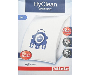 4 Staubsaugerbeutel Miele GN HyClean 3D für Miele Clean Care 