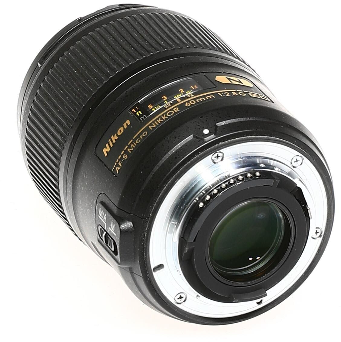 Nikon AF-S 60mm f2.8 G ED Micro Nikkor au meilleur prix sur idealo.fr