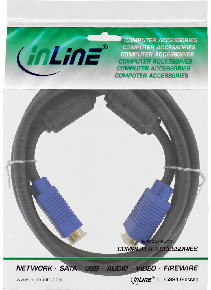 Photos - Cable (video, audio, USB) InLine 17805S 