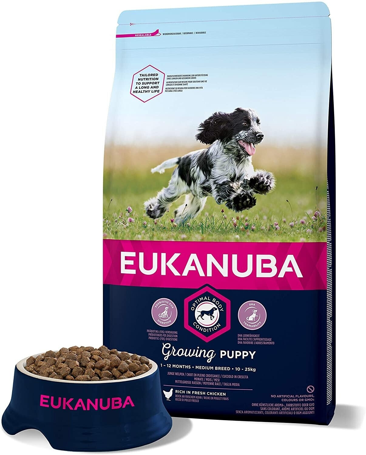 Eukanuba Puppy & Junior Medium (3 kg)