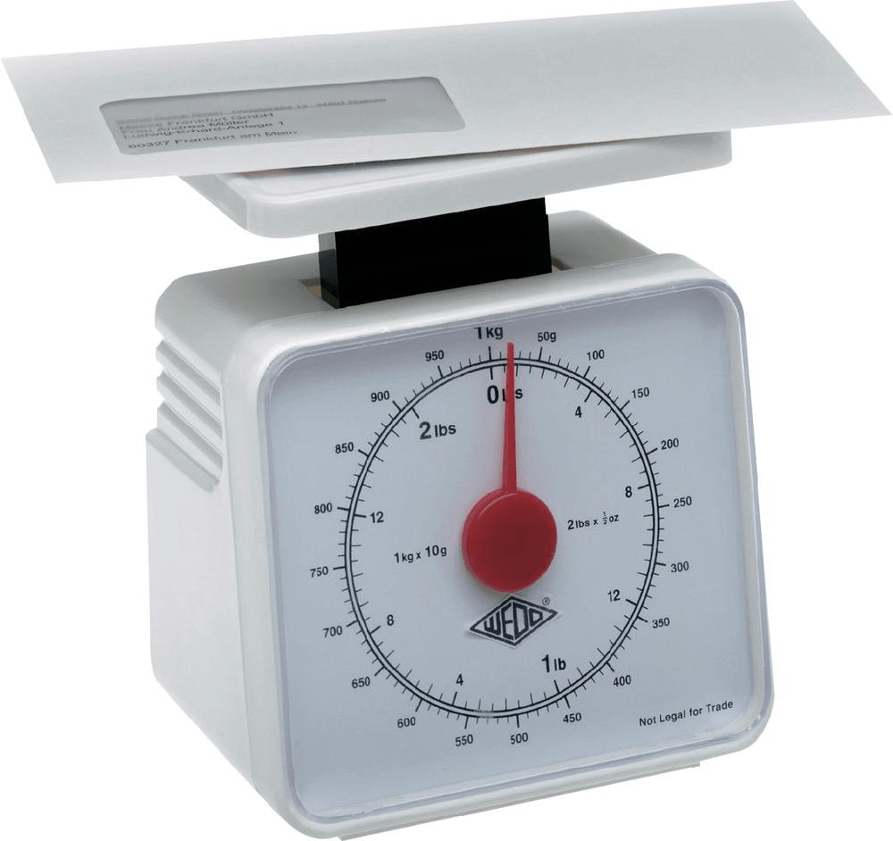 Wedo Pèse-lettre mécanique Handy 1000