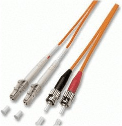 Mcab Câble LWL Duplex LC/ST 50/125 OM2 10m
