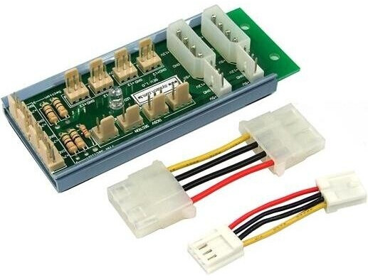 InLine Multi Port Panel, for 12 fans (33008)