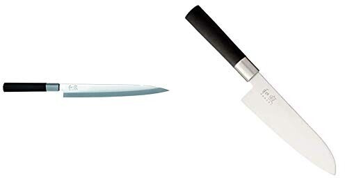 Kai 6716S Wasabi Black Santoku Knife, 6-1/2-Inch – JADA Lifestyles
