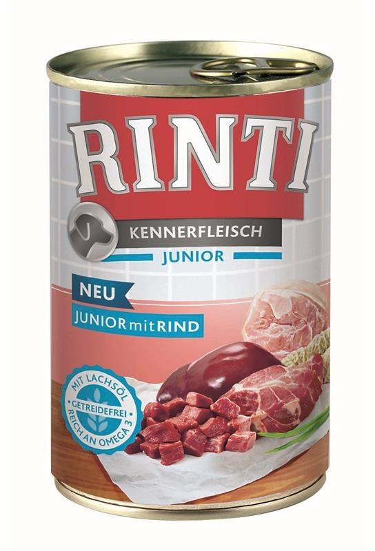 Rinti Pâtée pour chien Junior Boeuf Rinti Pâtée pour chien Junior Boeuf
