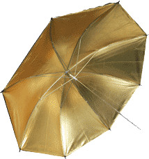 Walimex Parapluie Reflex doré - 84 cm