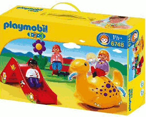 Playmobil 123 6785 pas cher, Enfants et parc de jeux