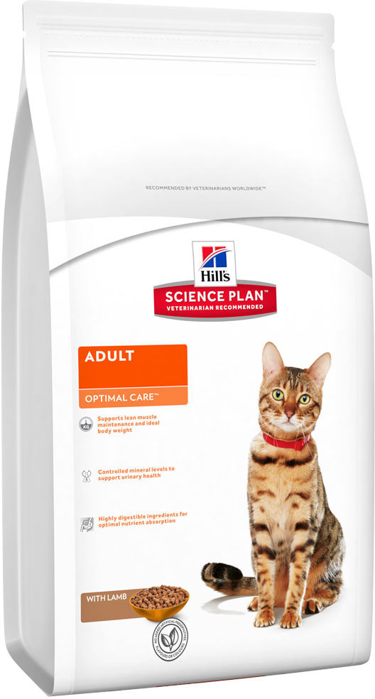 Hill's Feline Adulte Agneau 10kg