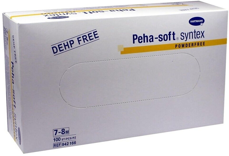 Hartmann Gants Peha-Soft Syntex, taille M 100 pièces