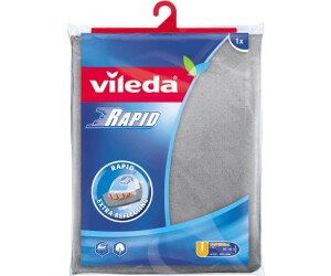 blau Vileda Viva Express Perfect Fit Elastic Bügeltischbezug mit Nachspannsys 
