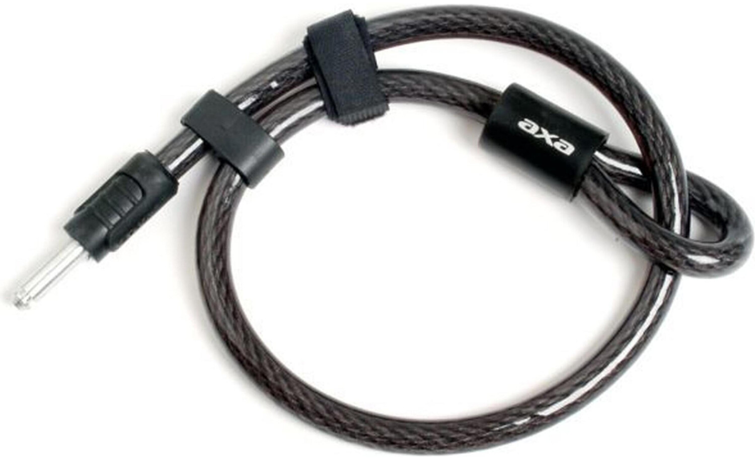 Cavo Di Sicurezza AXA RL Per Lucchetti Defender/Plus/Victory | Lunghezza 80 Cm | Colore Grigio | Antifurto Bicicletta