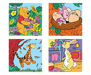 Ravensburger Winnie the Pooh and his friends (6-9-12-16 pieces)