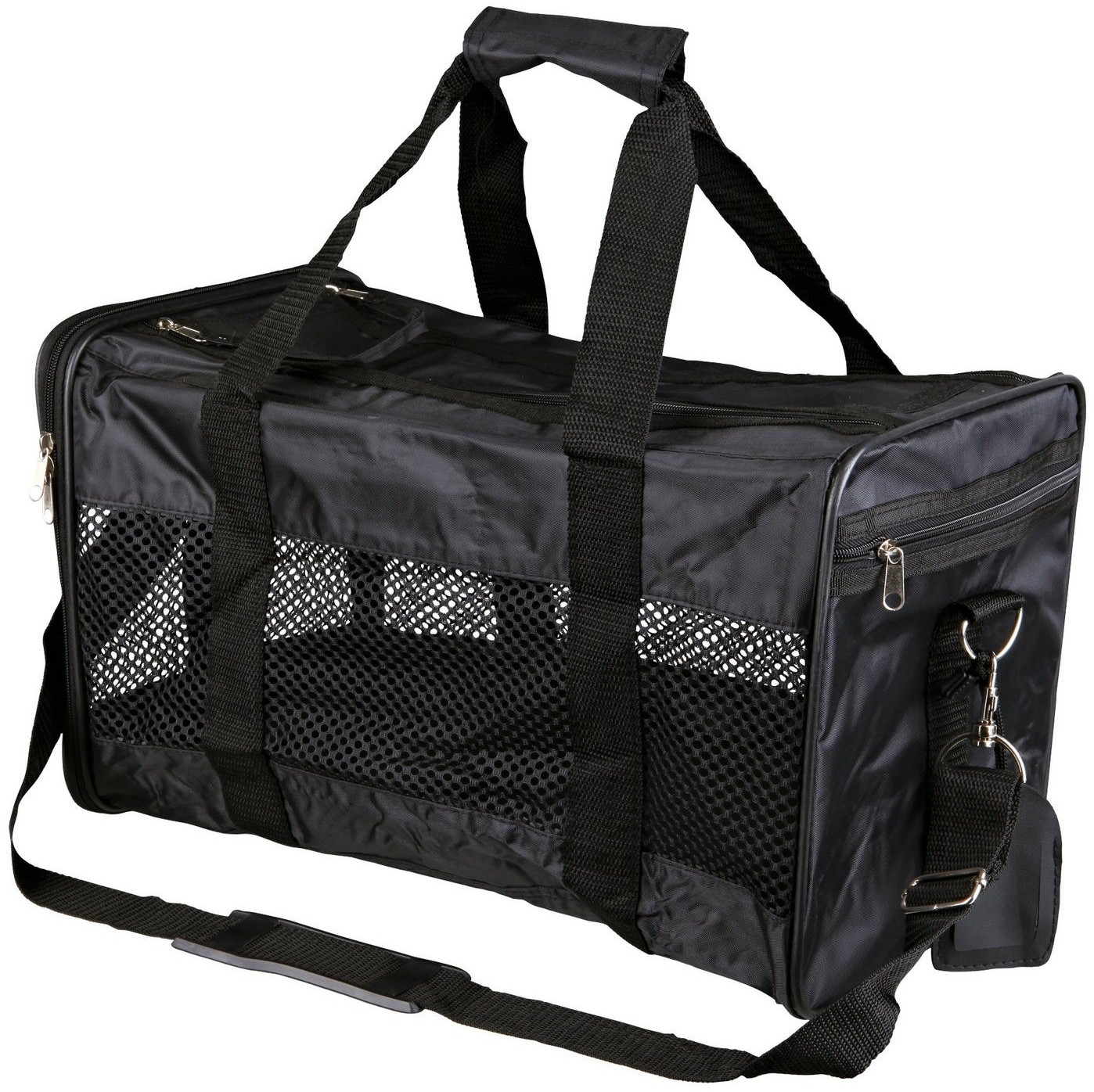 Photos - Pet Carrier / Crate Trixie T-Bag Ryan 26x27x47cm Black 