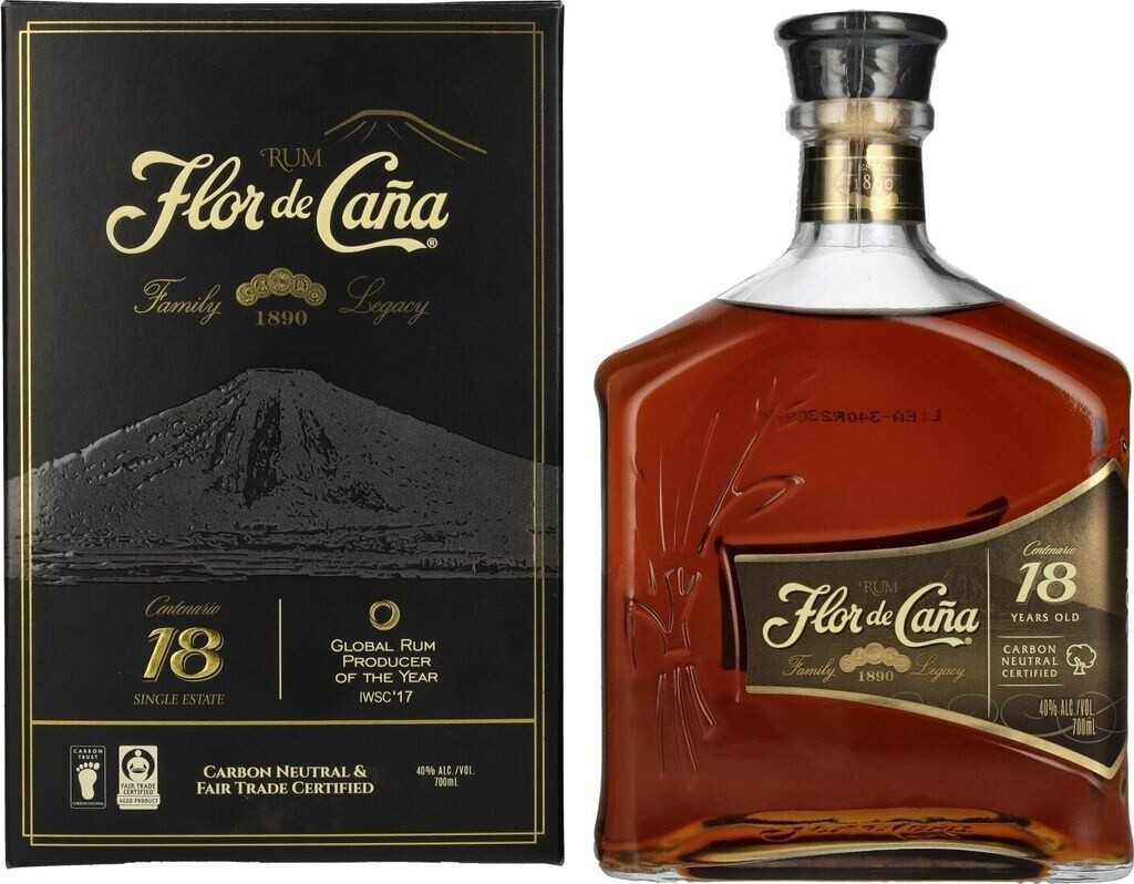 Flor de Cana Centenario Gold 18 ans 0,7 L 40 %