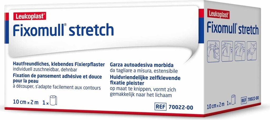 BSN Medical Fixomull Stretch Nastro Adesivo: 20m X 15cm, Traspirante E Indolore