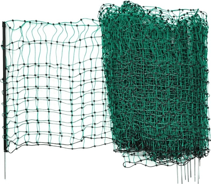 Kerbl Filet à lapins simple pointe vert 12 m (292209)