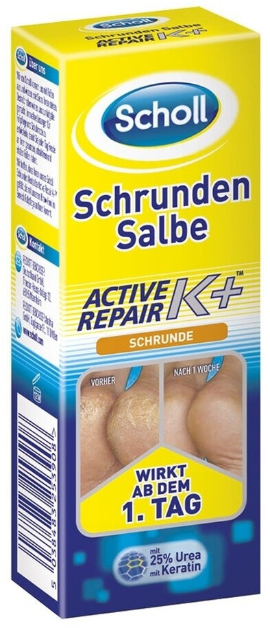 Scholl Crème réparatrice 7 jours talons fendillés (60 ml)