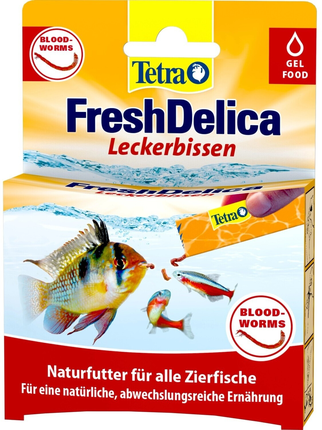 Tetra FreshDelica larves de moustiques rouges
