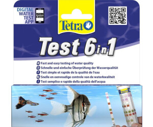 Tetra Bandelette de contrôle de l'eau Tetratest 6 en 1 au meilleur