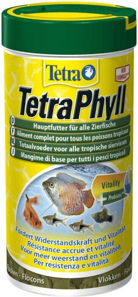 Tetra TetraPhyll composé d'ingrédients végétaux spécifiques (250 ml)